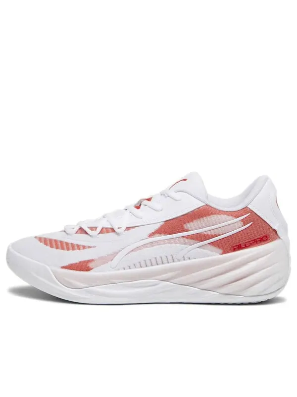 Кроссовки all-pro nitro team 'white red' Puma — изображение 1 из 4, белый/красный