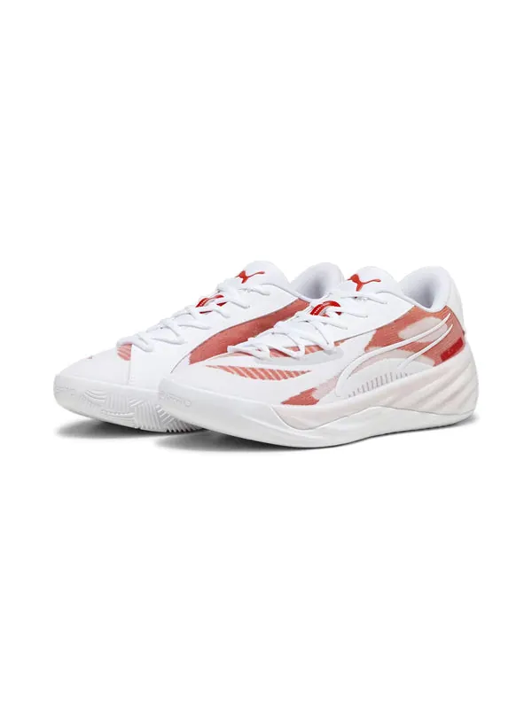 Кроссовки all-pro nitro team 'white red' Puma — изображение 3 из 4, белый/красный