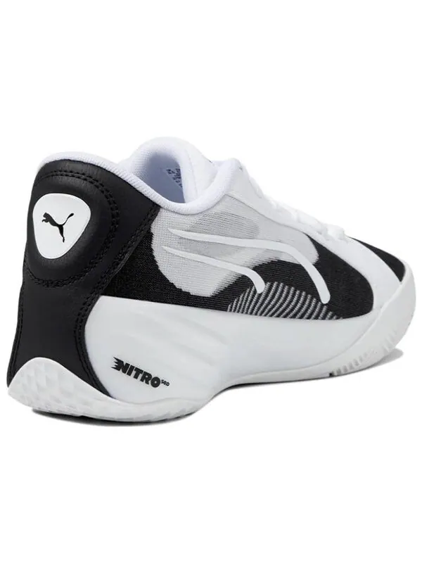 Кроссовки all-pro nitro 'white black' Puma — изображение 3 из 3, белый/черный