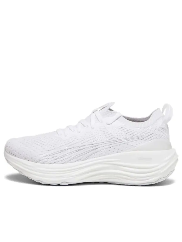 Кроссовки foreverrun nitro knit 'white feather grey' Puma — изображение 1 из 4, белый/серый