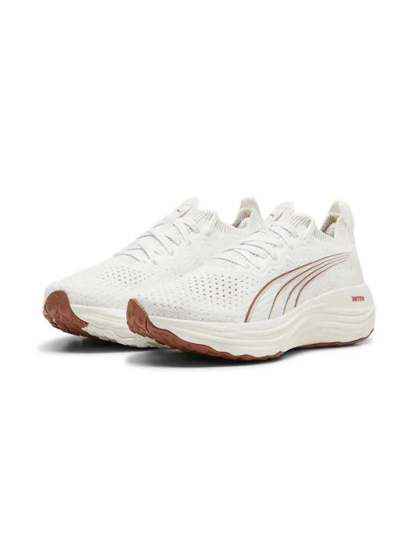 Кроссовки foreverrun nitro knit 'warm white teak' Puma — изображение 3 из 4, белый