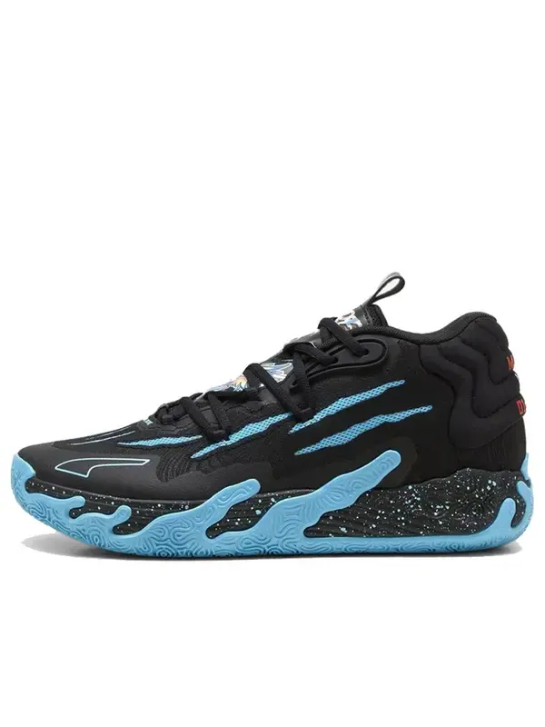 Кроссовки mb.03 'blue hive' Puma — изображение 1 из 1, черный/синий