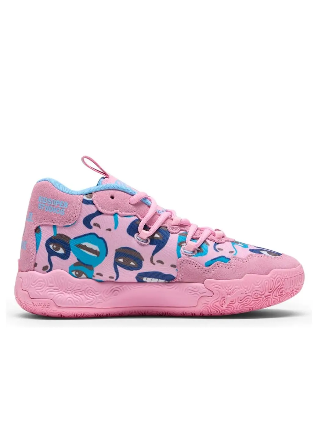 (GS) Puma x KidSuper LaMelo Ball MB.0 'Pink Blue' — изображение 2 из 6, розовый/светлый синий