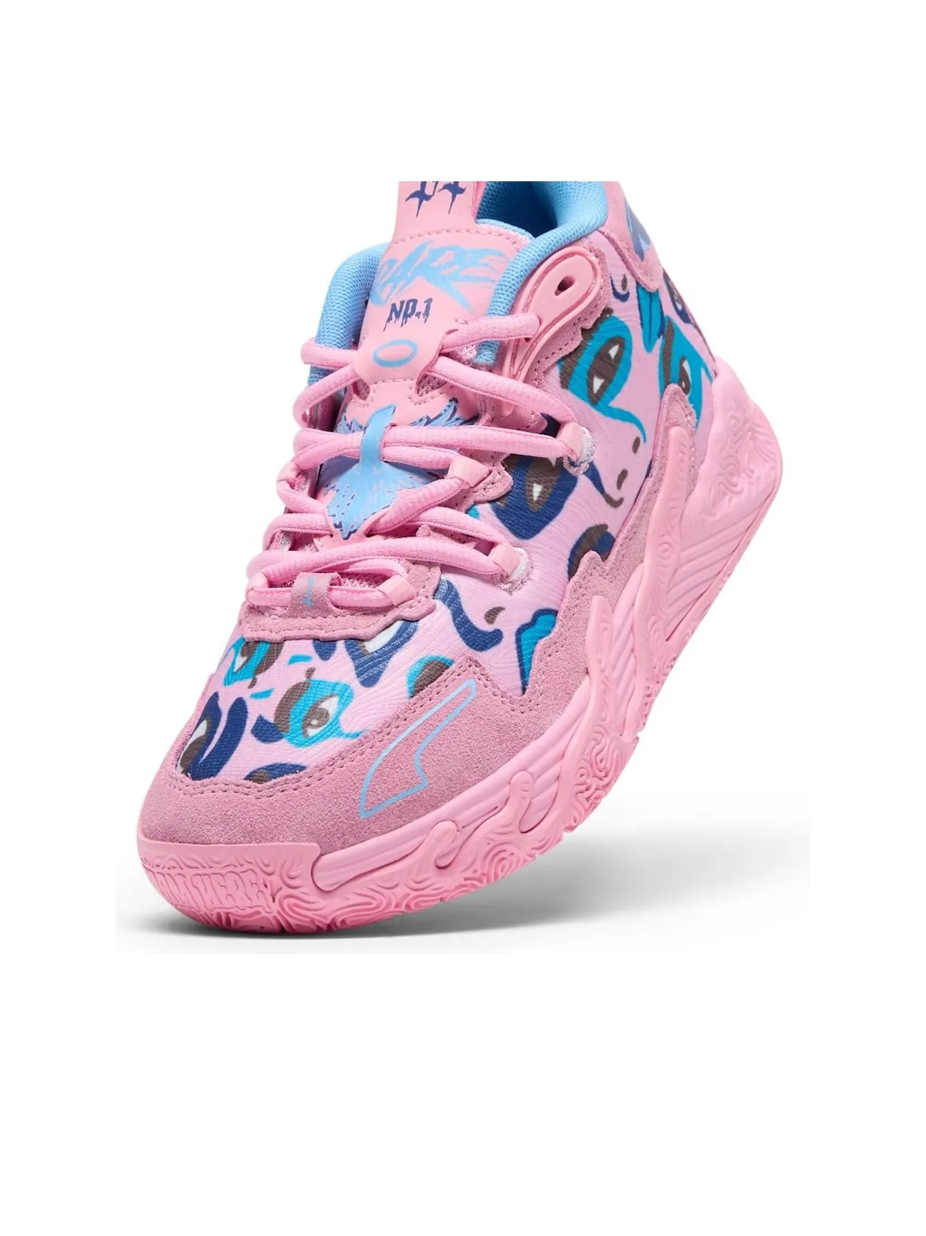 (GS) Puma x KidSuper LaMelo Ball MB.0 'Pink Blue' — изображение 3 из 6, розовый/светлый синий