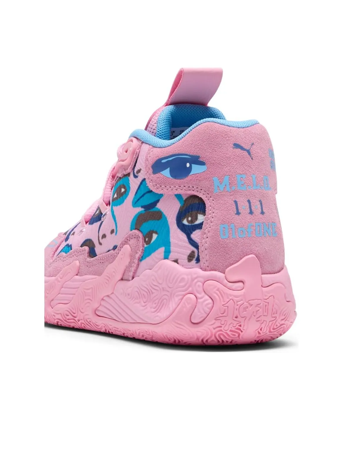 (GS) Puma x KidSuper LaMelo Ball MB.0 'Pink Blue' — изображение 4 из 6, розовый/светлый синий