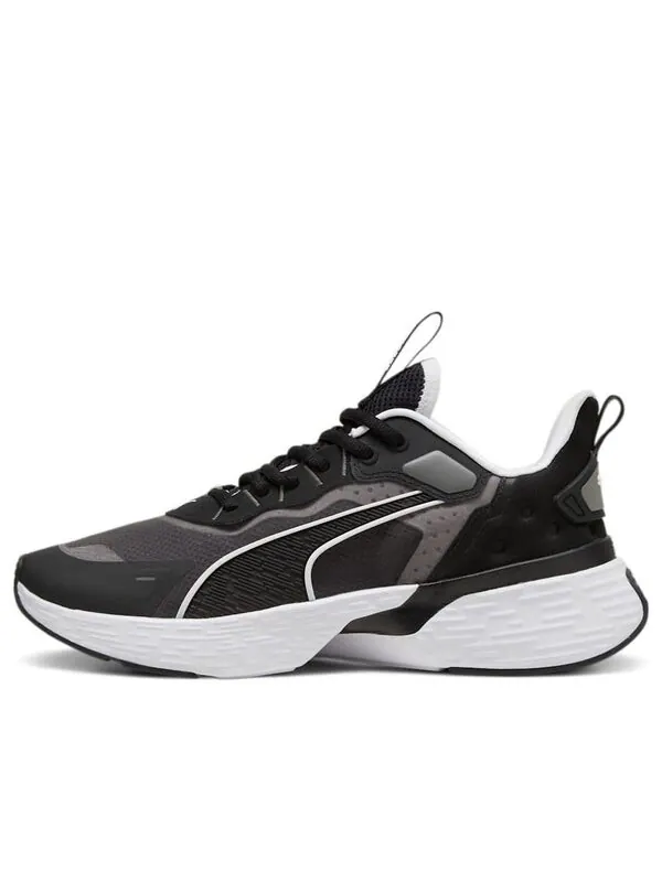 Кроссовки softride sway 'black cool dark grey' Puma — изображение 1 из 4, черный/темный серый