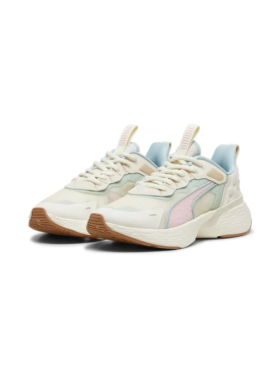 Кроссовки PUMA Softride Sway 'Alpine Snow Whisp Of Pink' — изображение 3 из 6, бежевый