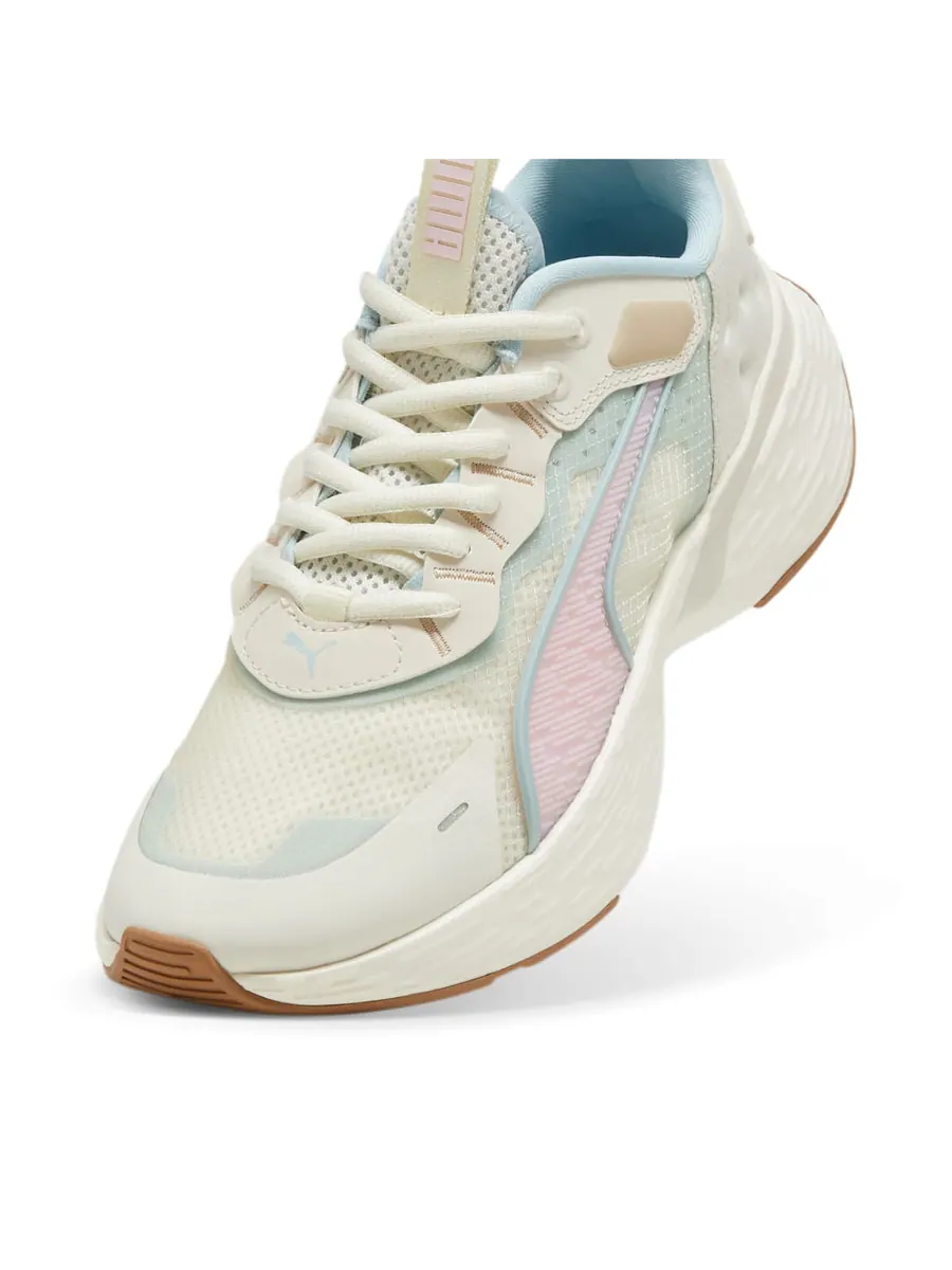 Кроссовки PUMA Softride Sway 'Alpine Snow Whisp Of Pink' — изображение 4 из 6, бежевый