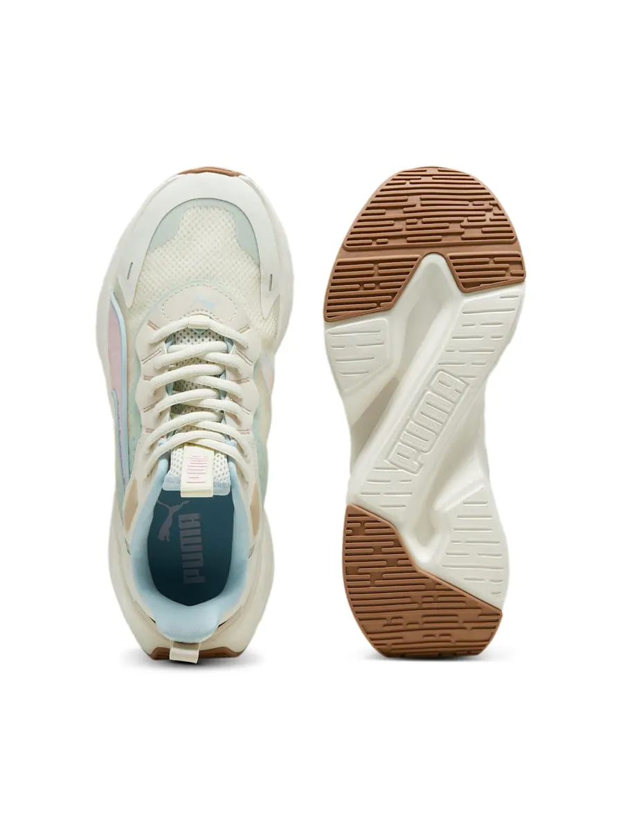 Кроссовки PUMA Softride Sway 'Alpine Snow Whisp Of Pink' — изображение 5 из 6, бежевый