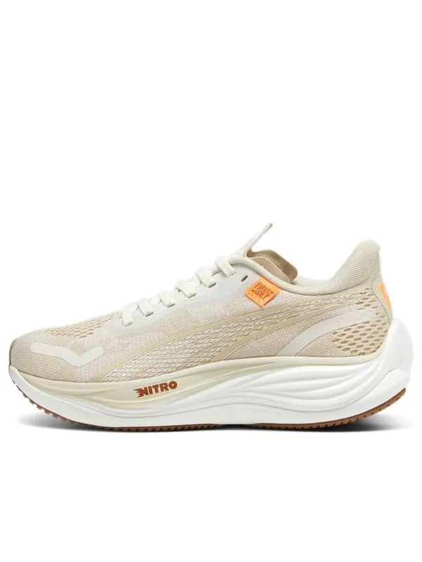 Кроссовки velocity nitro 'vapor grey neon citrus' Puma — изображение 1 из 4, серый//неоновый