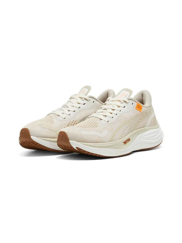Кроссовки velocity nitro 'vapor grey neon citrus' Puma — изображение 3 из 4, серый//неоновый