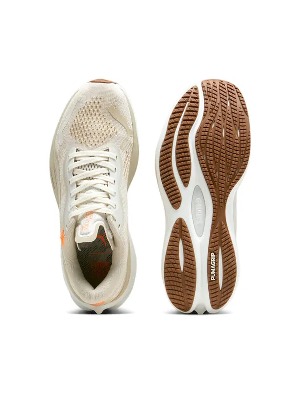 Кроссовки velocity nitro 'vapor grey neon citrus' Puma — изображение 4 из 4, серый//неоновый