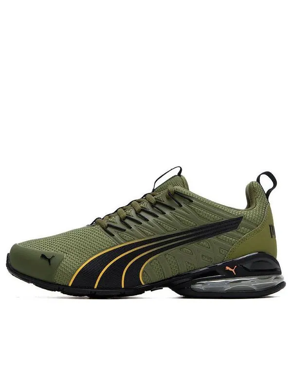 Кроссовки voltaic evo 'olive green black' Puma — изображение 1 из 4, оливковый зеленый/черный