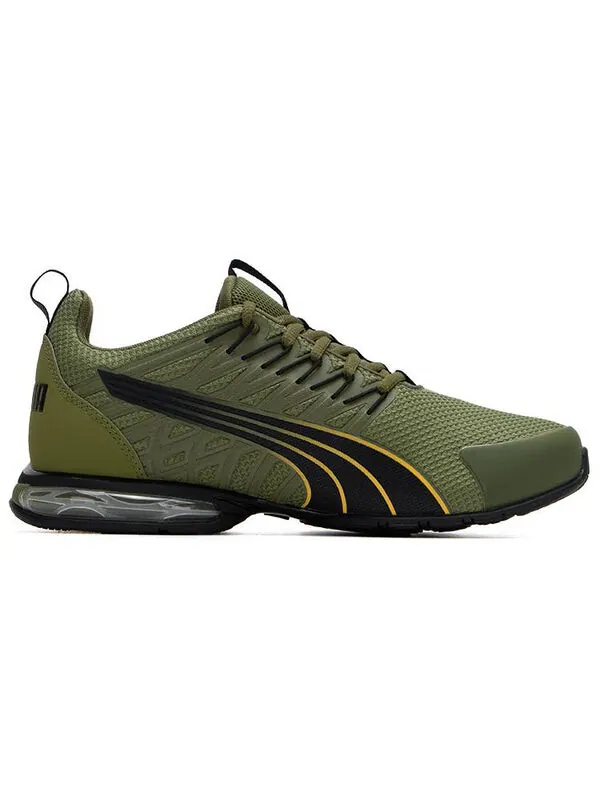 Кроссовки voltaic evo 'olive green black' Puma — изображение 2 из 4, оливковый зеленый/черный