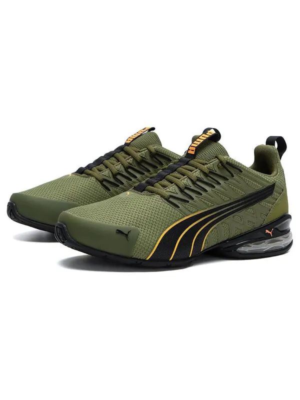 Кроссовки voltaic evo 'olive green black' Puma — изображение 3 из 4, оливковый зеленый/черный