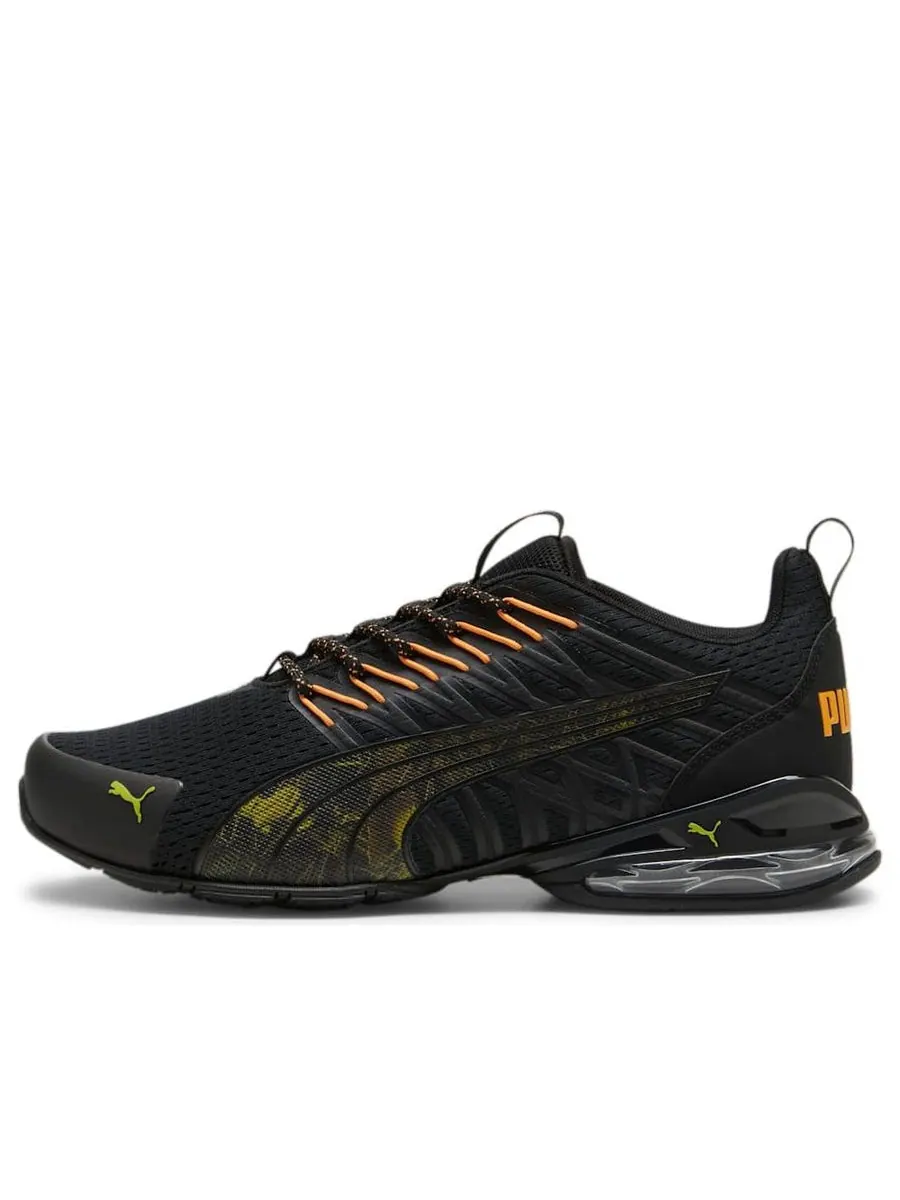 Кроссовки PUMA Voltaic Evo 'Black Yellow' — изображение 1 из 6, черный