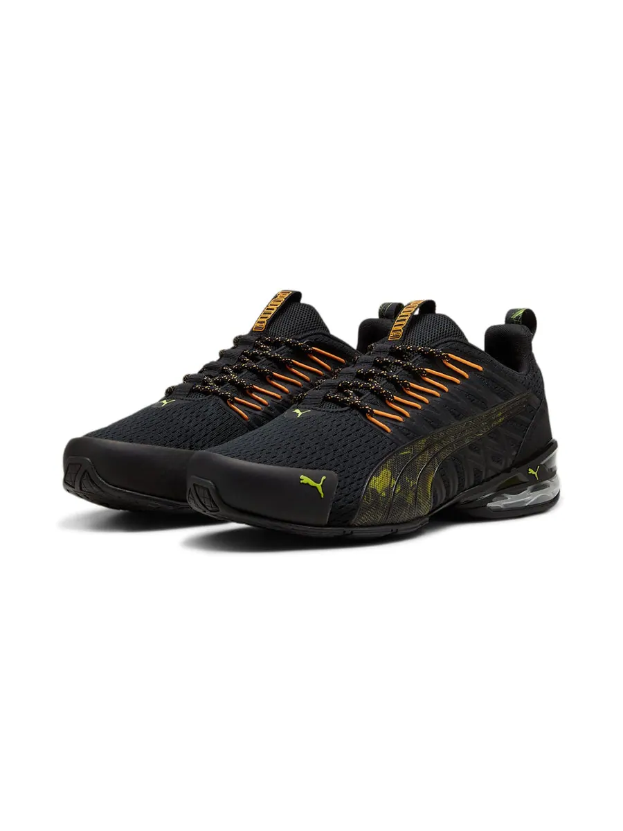 Кроссовки PUMA Voltaic Evo 'Black Yellow' — изображение 3 из 6, черный