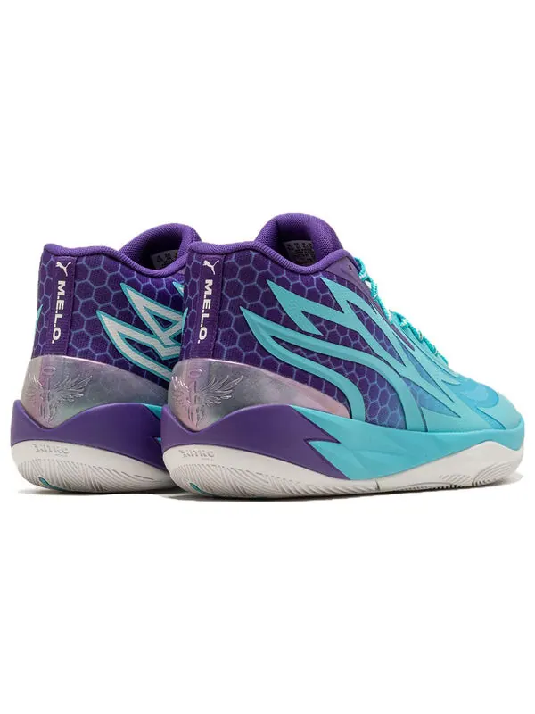 Кроссовки mb.02 low lamelo ball 'queen city hornets' Puma — изображение 4 из 4, фиолетовый/синий