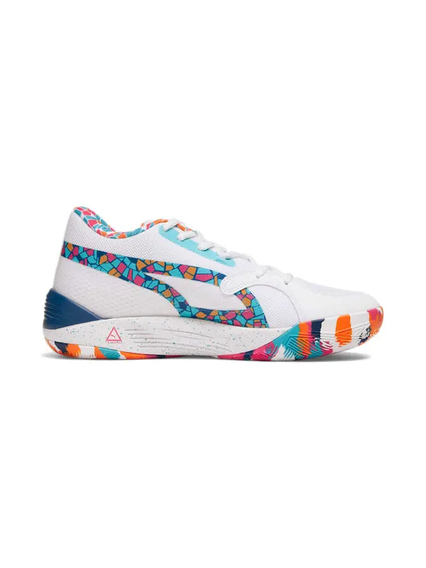 Кроссовки trc blaze court 'venice beach league' Puma — изображение 2 из 4, белый/розовый