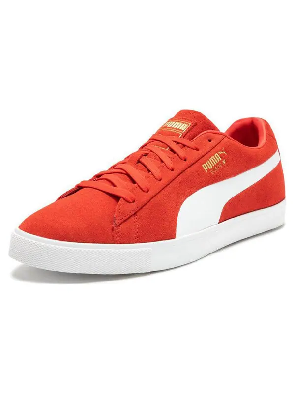 Кроссовки PUMA Fusion Suede For All Time LE Golf Shoes 'Red White' — изображение 3 из 4, красный/белый