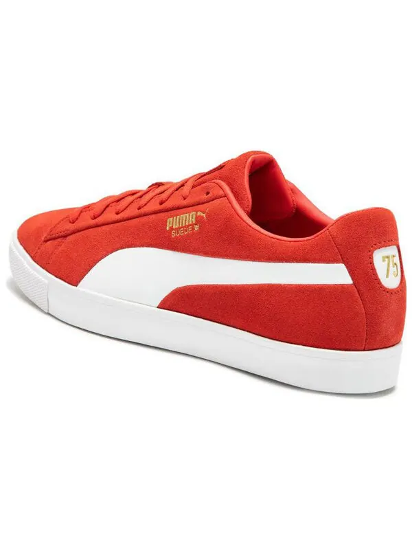 Кроссовки PUMA Fusion Suede For All Time LE Golf Shoes 'Red White' — изображение 4 из 4, красный/белый