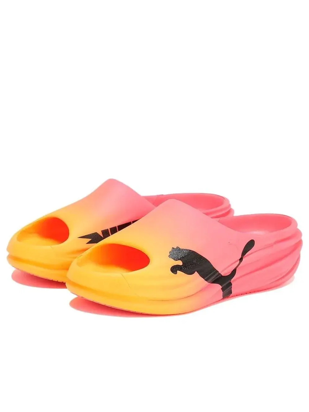 Сандалии PUMA Unwind Nitro Cat Active 'Sun Stream Sunset Glow' 379895-10 — изображение 6 из 6, оранжевый