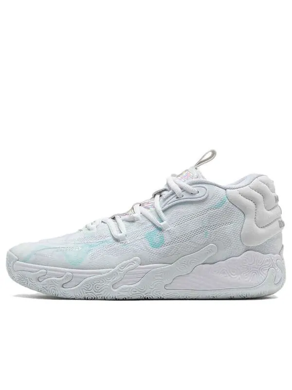 Кроссовки mb.03 'iridescent' Puma — изображение 1 из 4, белый/светлый синий