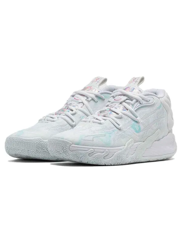 Кроссовки mb.03 'iridescent' Puma — изображение 3 из 4, белый/светлый синий