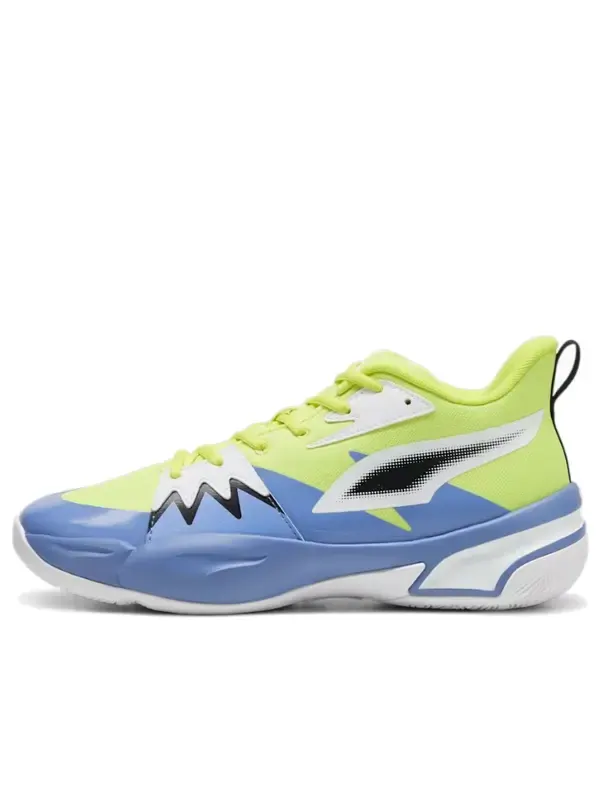 Кроссовки genetics 'electric lime' Puma — изображение 1 из 4, синий