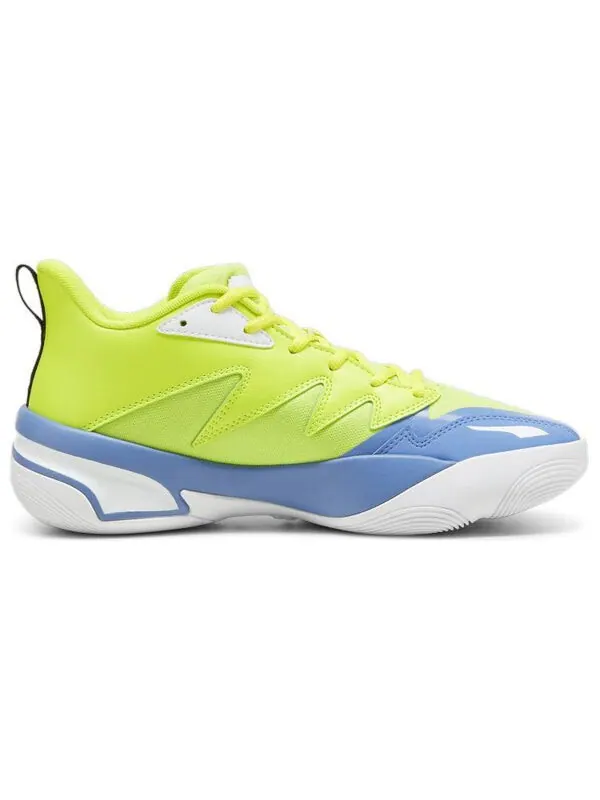 Кроссовки genetics 'electric lime' Puma — изображение 2 из 4, синий