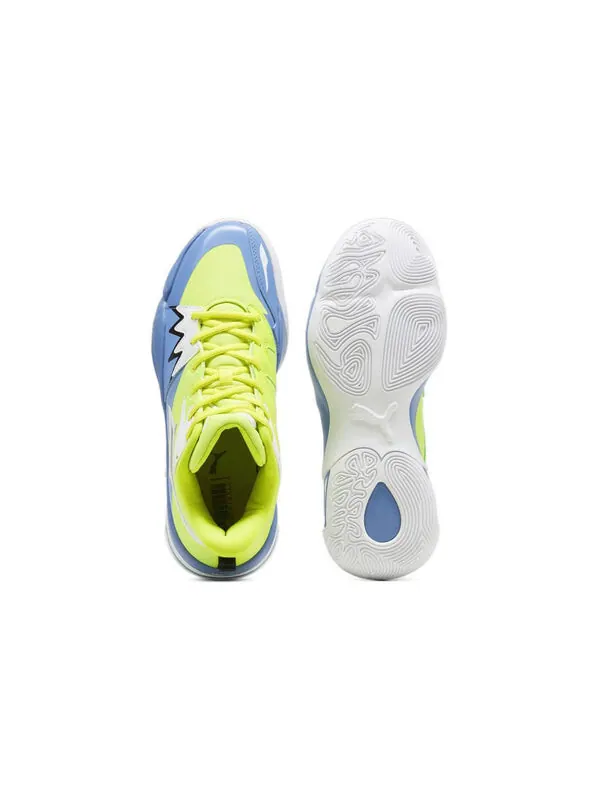 Кроссовки genetics 'electric lime' Puma — изображение 4 из 4, синий