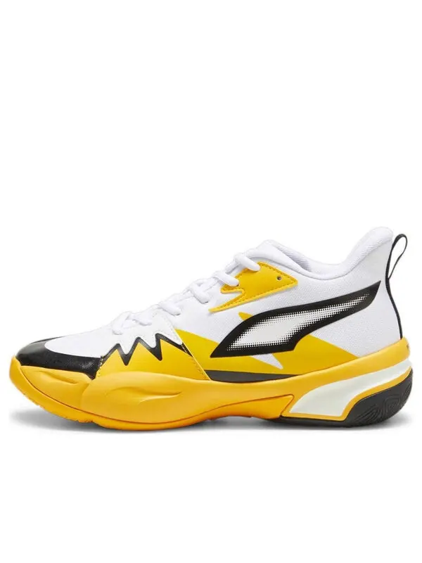 Кроссовки genetics 'white yellow' Puma — изображение 1 из 4, белый/желтый