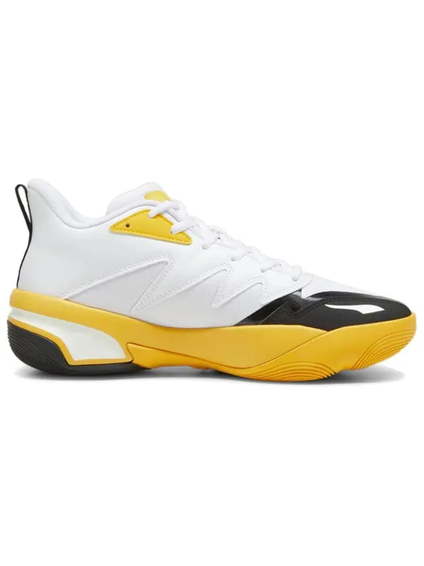 Кроссовки genetics 'white yellow' Puma — изображение 2 из 4, белый/желтый