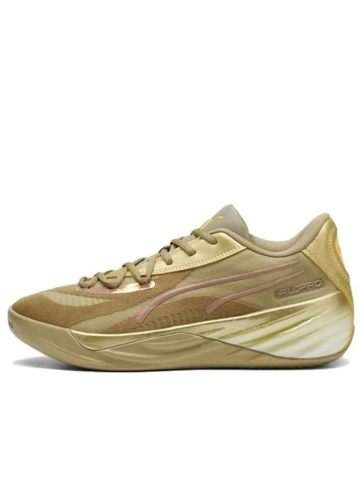 Кроссовки PUMA All-Pro Nitro CNY 'Gold' — изображение 1 из 5, золото