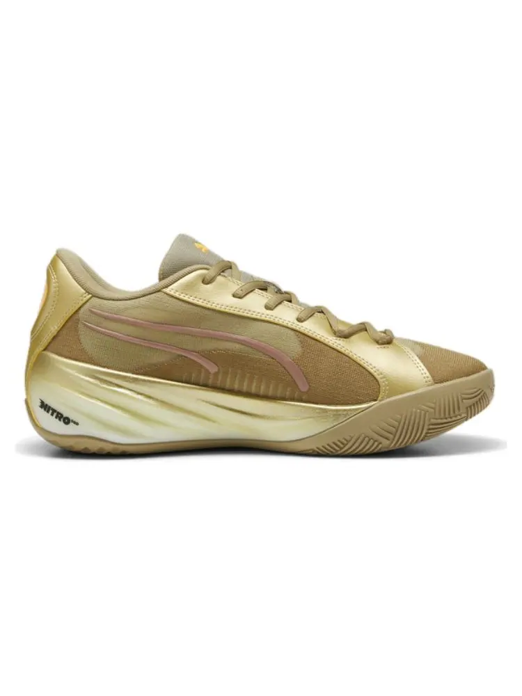 Кроссовки PUMA All-Pro Nitro CNY 'Gold' — изображение 2 из 5, золото