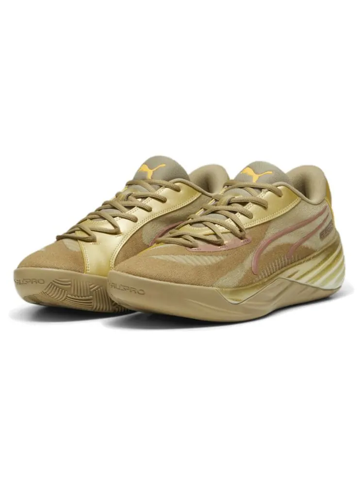 Кроссовки PUMA All-Pro Nitro CNY 'Gold' — изображение 3 из 5, золото