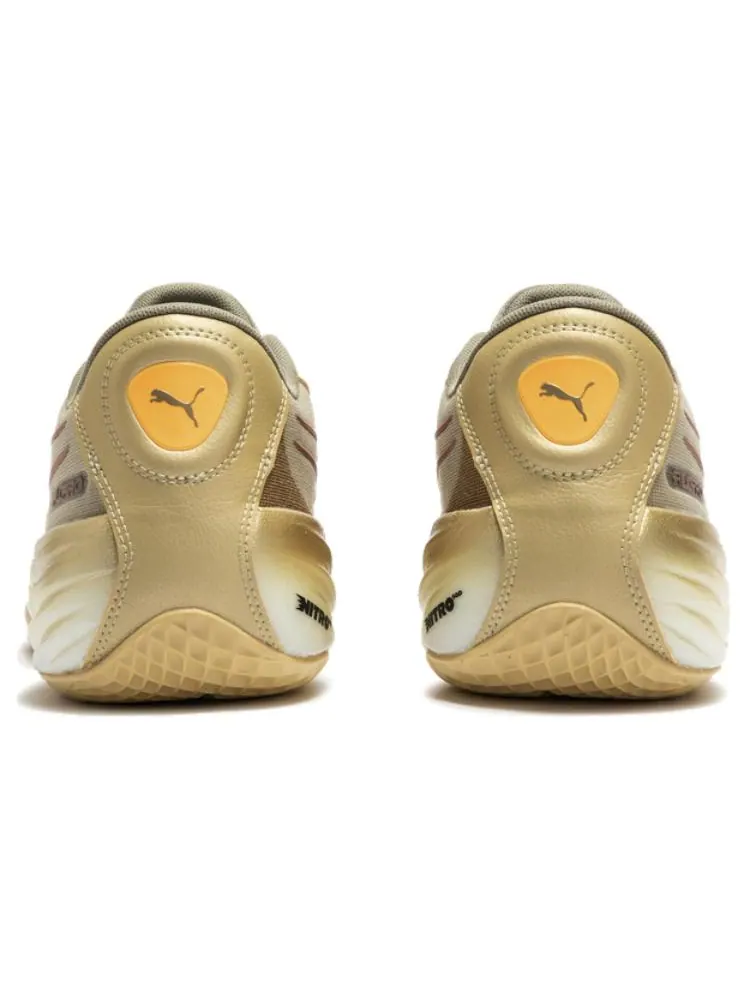 Кроссовки PUMA All-Pro Nitro CNY 'Gold' — изображение 4 из 5, золото