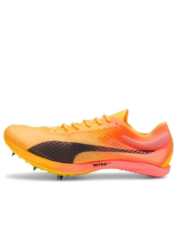 Кроссовки evospeed distance nitro elite+ 4 cleats 'orange black' Puma — изображение 1 из 4, оранжевый/белый/черный