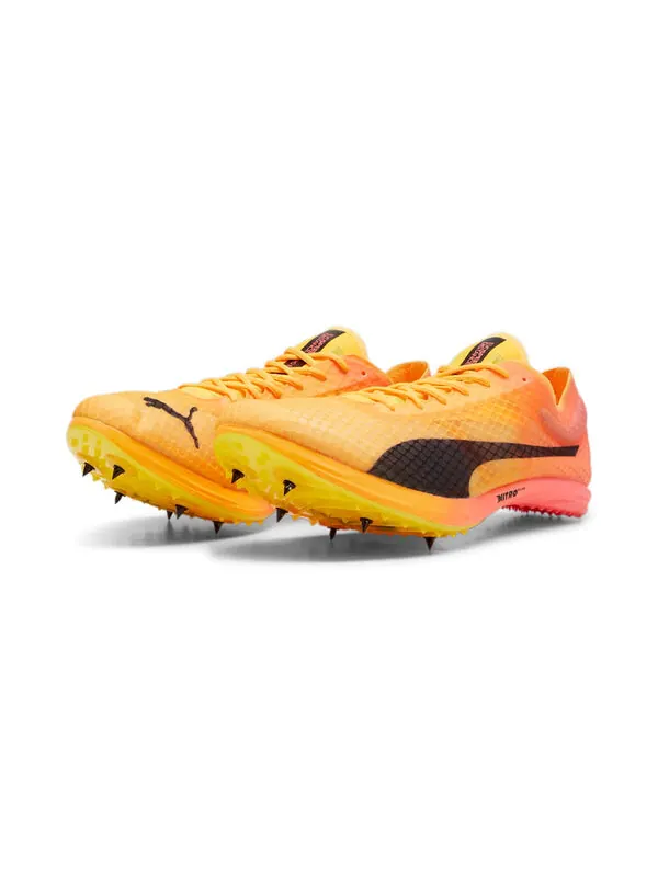 Кроссовки evospeed distance nitro elite+ 4 cleats 'orange black' Puma — изображение 2 из 4, оранжевый/белый/черный