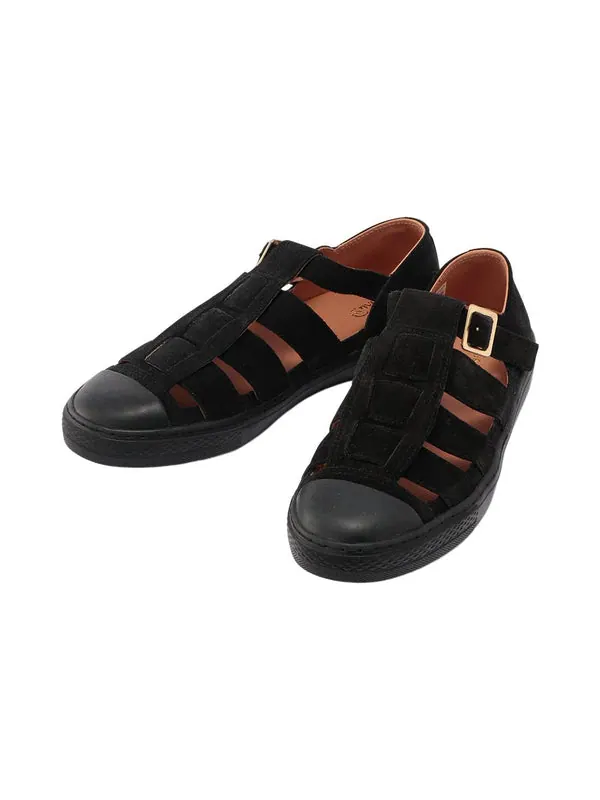 Кроссовки all star coupe gurkha-sandal suede ox 'black' Converse — изображение 2 из 4, черный