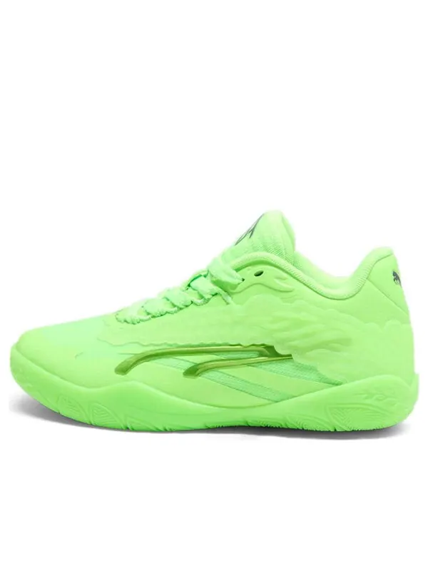 Кроссовки stewie 3 team 'green glare' Puma — изображение 1 из 4, зеленый/серый