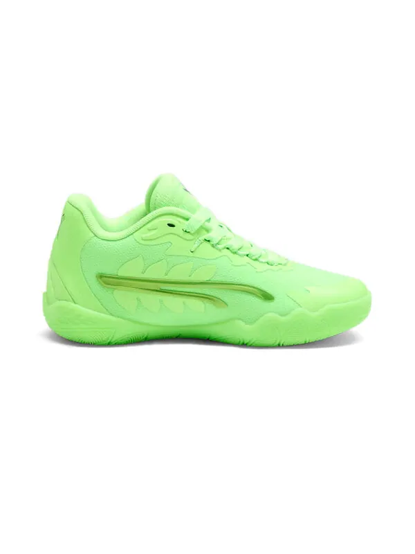 Кроссовки stewie 3 team 'green glare' Puma — изображение 2 из 4, зеленый/серый