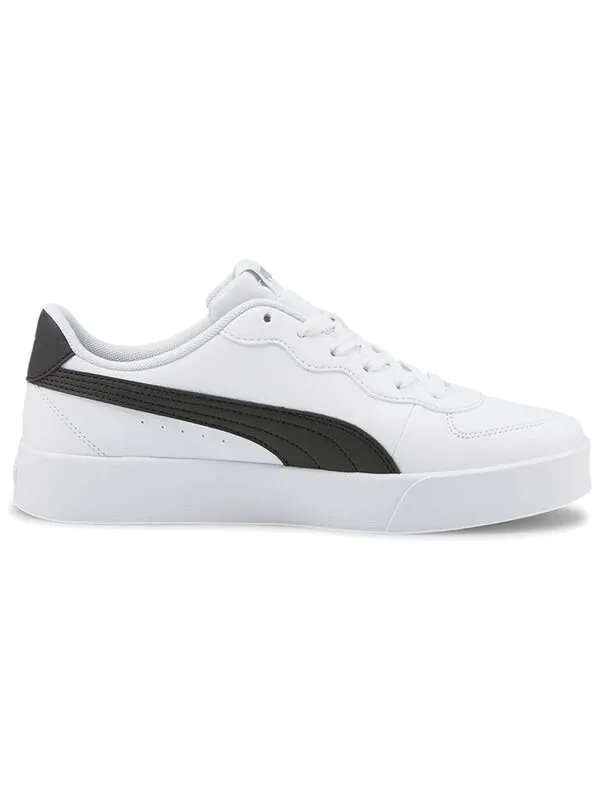 Кроссовки skye clean casual board shoes white/black Puma — изображение 2 из 4, белый/черный