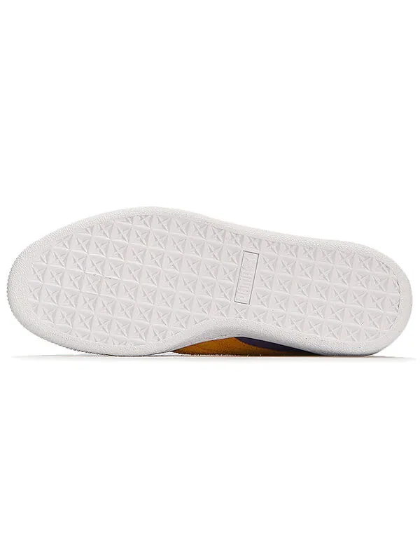Кроссовки suede teams 'los angeles lakers' Puma — изображение 4 из 4, фиолетовый/желтый