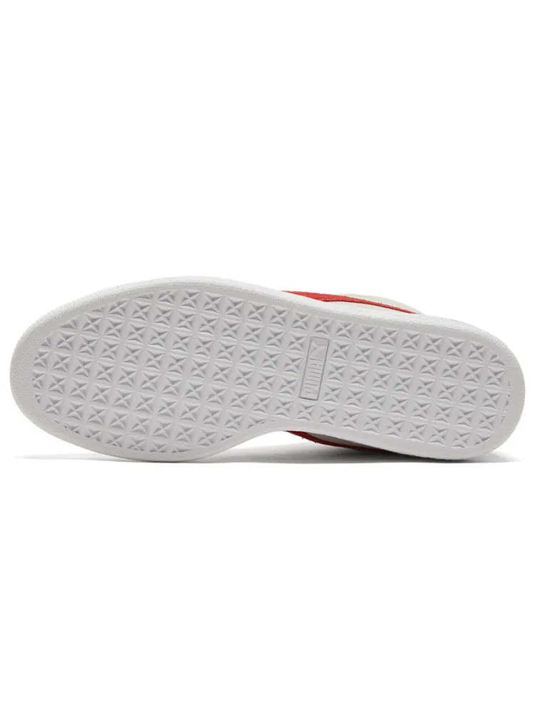 Кеды PUMA Suede Mid 21 'White Red Lemon' — изображение 5 из 5, бежевый