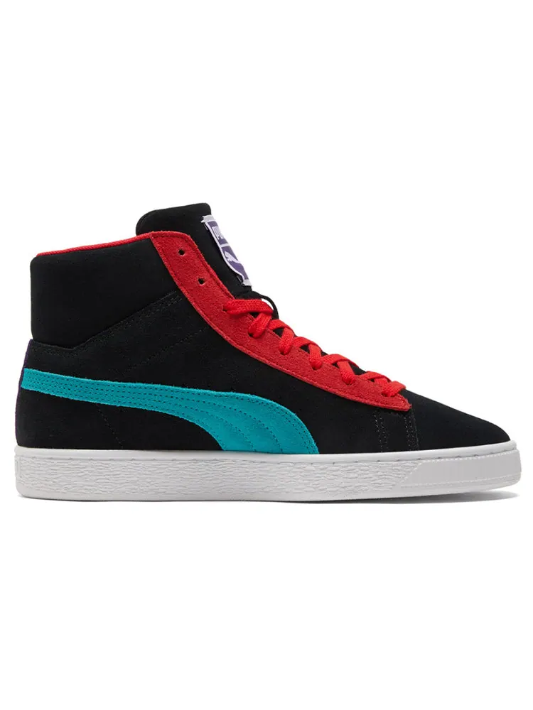 Кеды PUMA Suede Mid 21 'Black Viridian Green Red' — изображение 2 из 5, красный