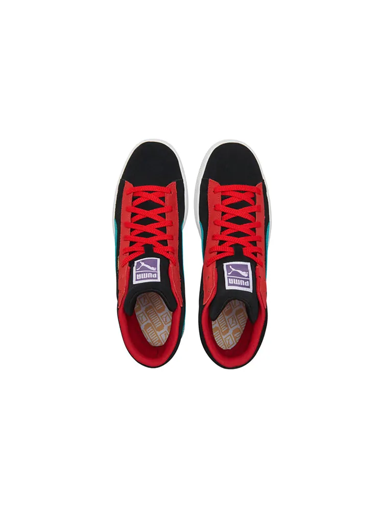 Кеды PUMA Suede Mid 21 'Black Viridian Green Red' — изображение 3 из 5, красный