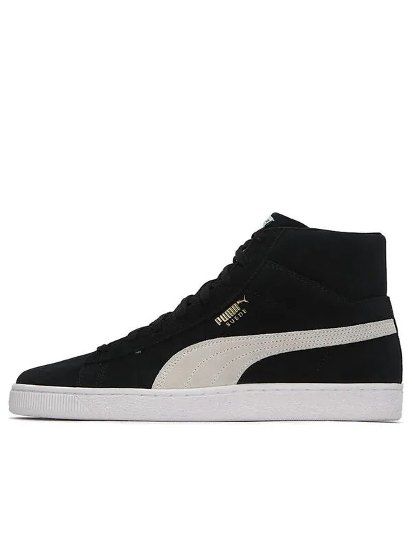 Кроссовки suede mid 21 'black' Puma — изображение 1 из 4, черный
