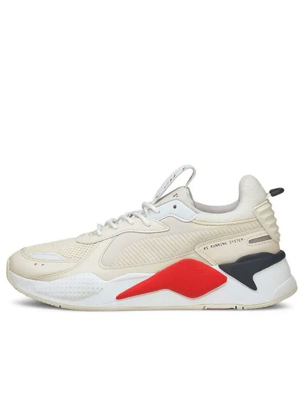 Кроссовки rs-x 'pop - marshmallow poppy red' Puma — изображение 1 из 4, белый