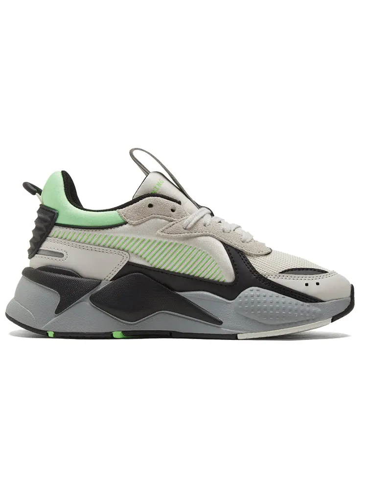 Спортивные кроссовки PUMA RS-X Mix 'Colorblock - Nimbus Cloud Green' — изображение 2 из 6, серый